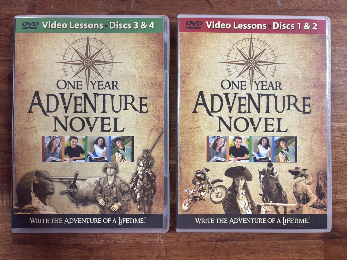 One Year Adventure Novel Complete Set Textbook DVDs Guide — photo 6 of 8