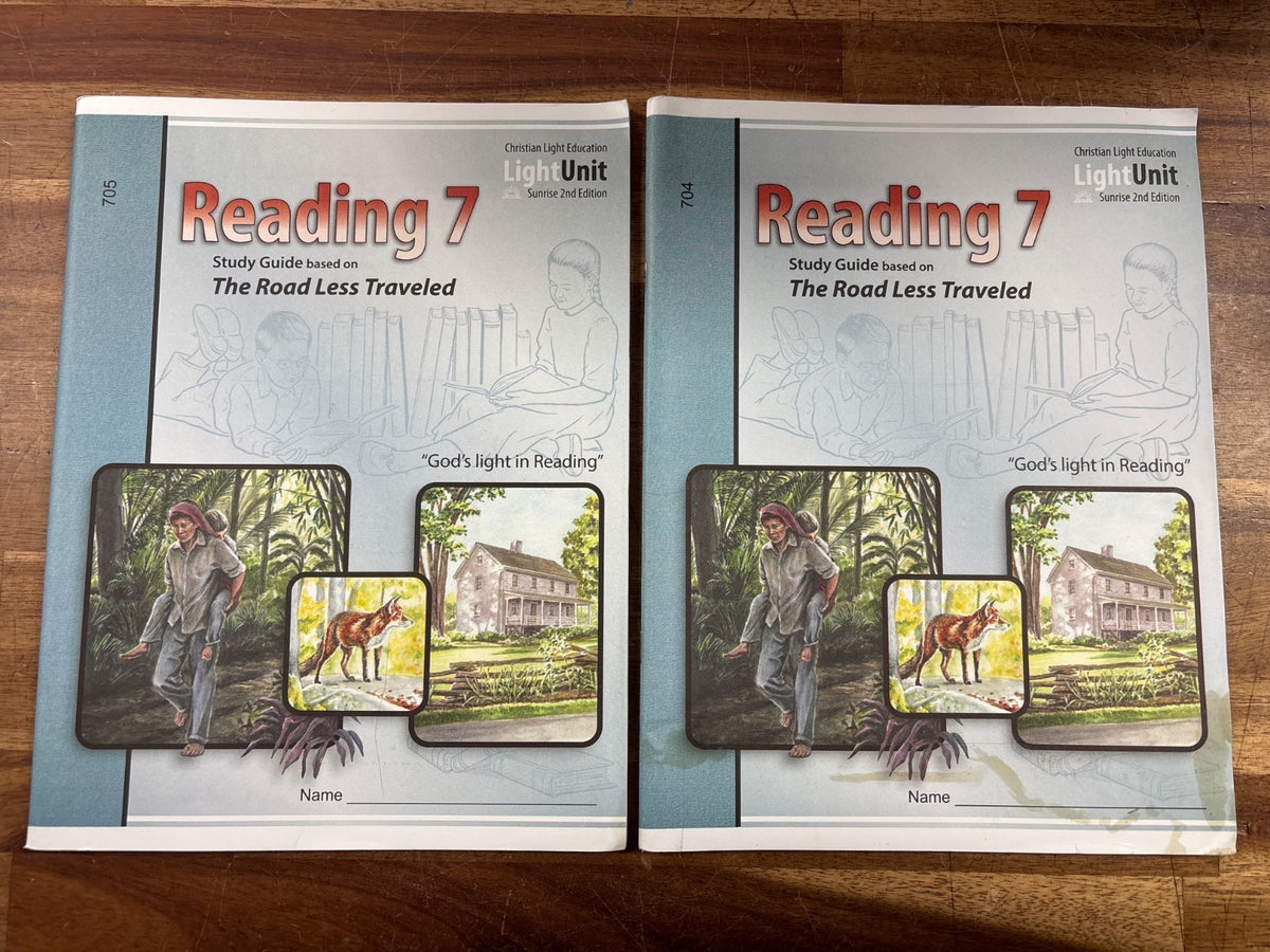 CLE Reading 7 Curriculum Set - the Road Less Traveled — photo 6 of 7