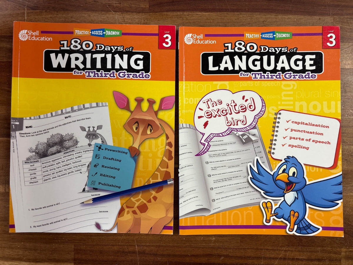 Shell Education- 180 Days Level 3 Set of 6 — photo 6 of 7