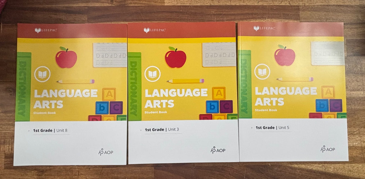 Lifepac Language Arts 1st Grade Student & Teacher Set 2-10 — photo 6 of 8