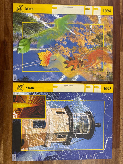 ACE Math Fourth Edition Student Workbook Set 1086-1096 — photo 6 of 11