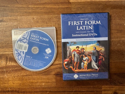 Memoria Press First Form Latin Second Edition Set
