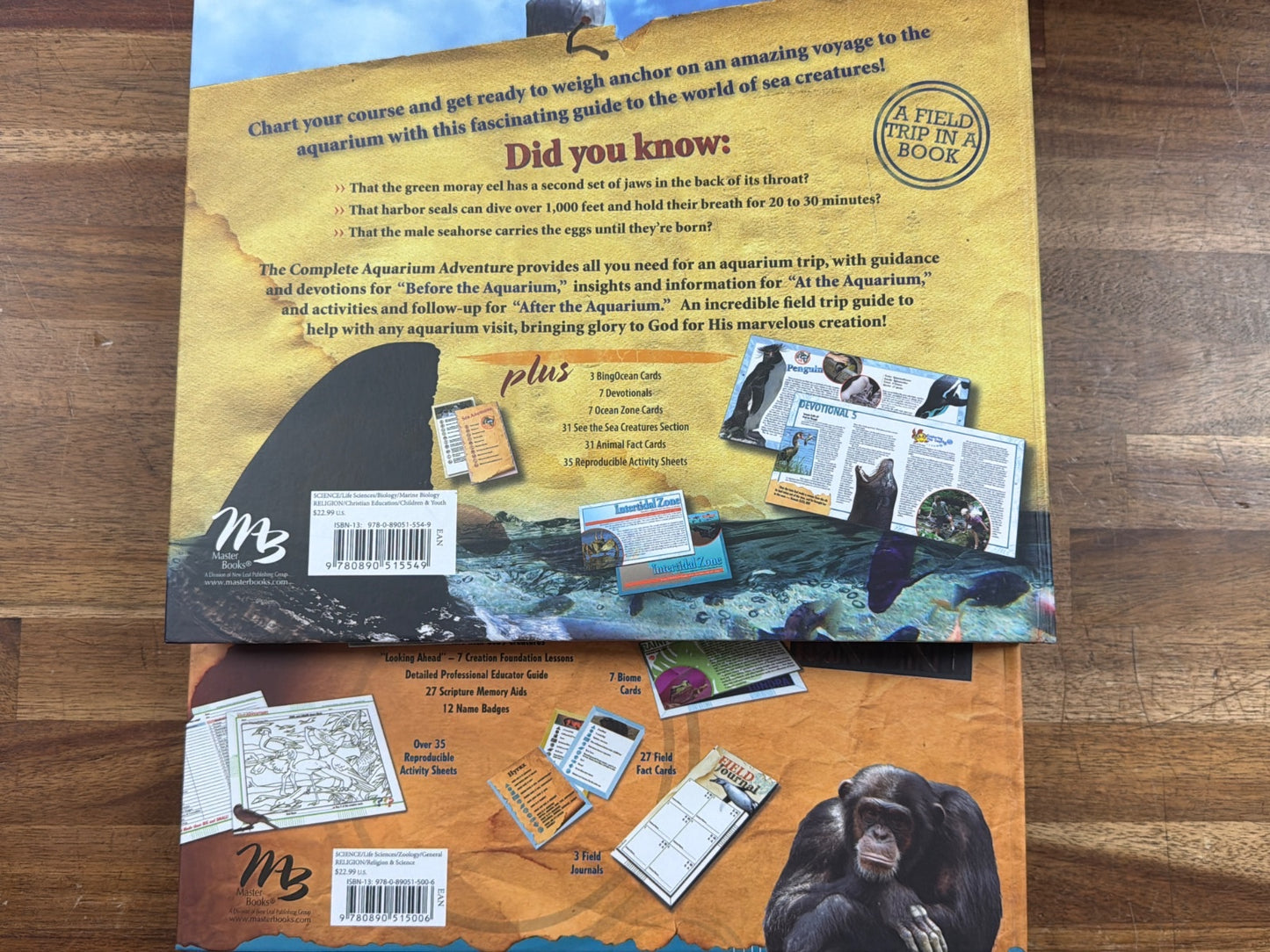 MB Homeschool Animal Studies Bundle: 4 Creation Books Set