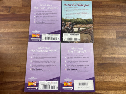 Who Was/What Was Series 14-Book History Lot Set — photo 7 of 7