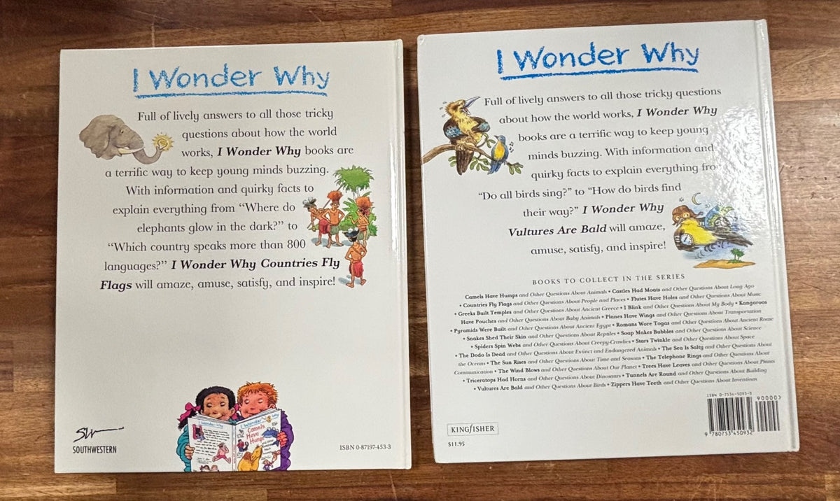I Wonder Why Book Set of 10 Kids Nonfiction Hardcovers — photo 7 of 8