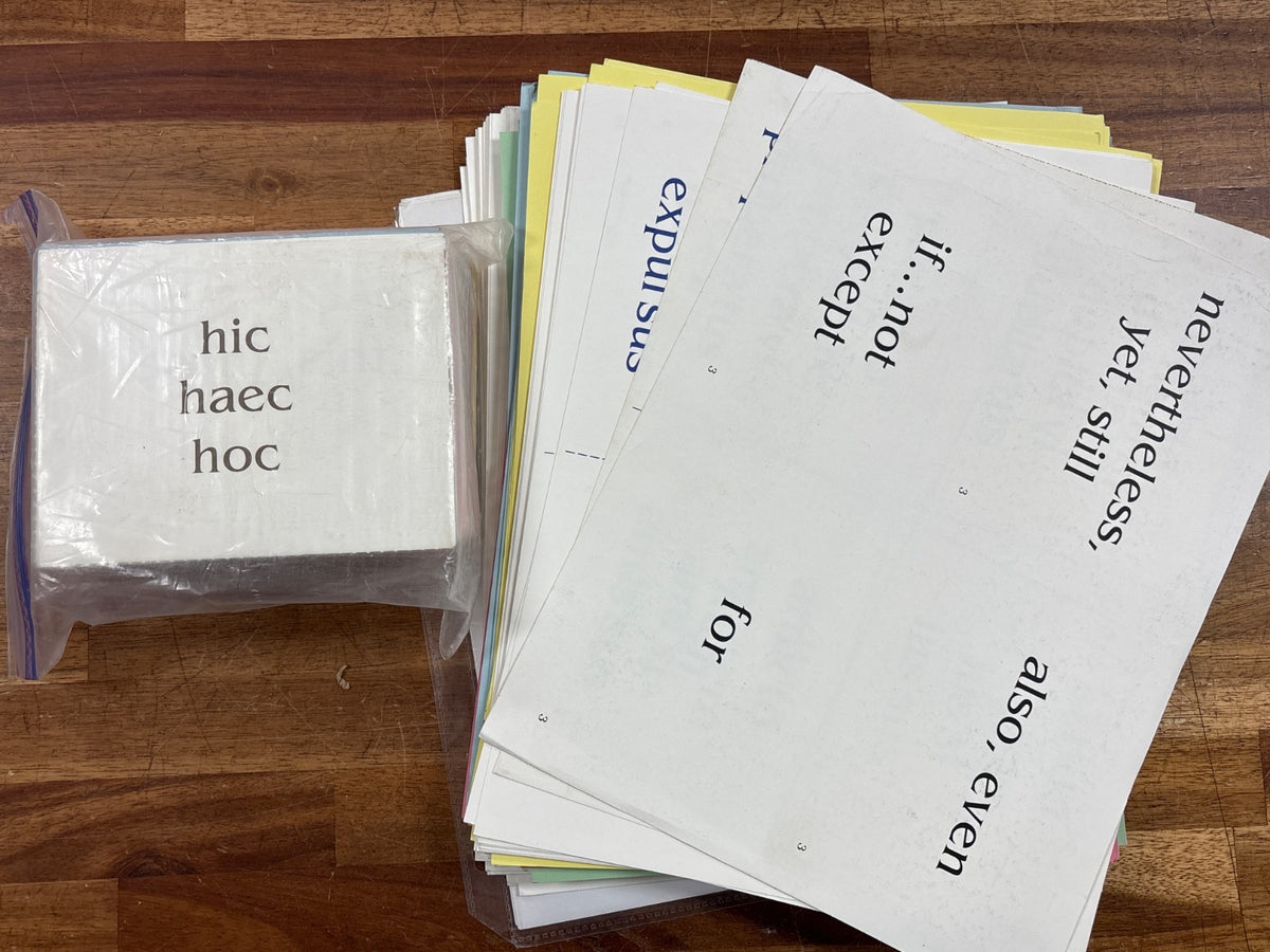 The Latin Road to English Grammar Curriculum Set Vol 1-3
