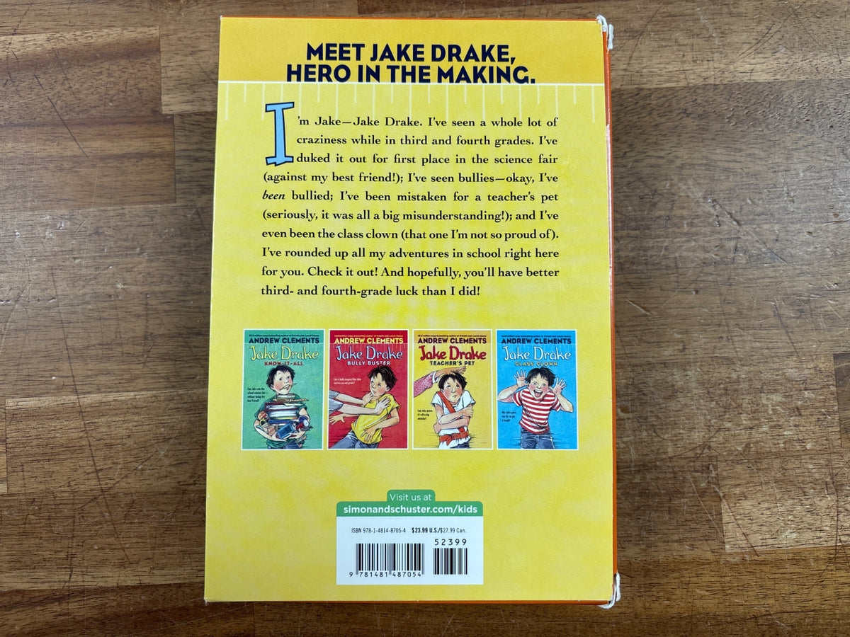Jake Drake 4-Book Set by Andrew Clements Paperback — photo 7 of 7