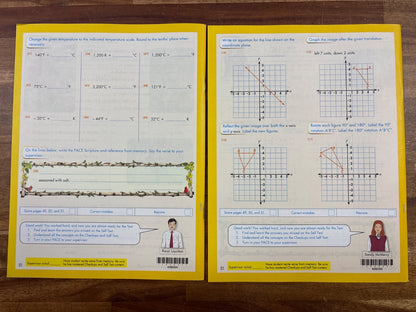 ACE Math Fourth Edition Student Workbook Set 1086-1096 — photo 7 of 11