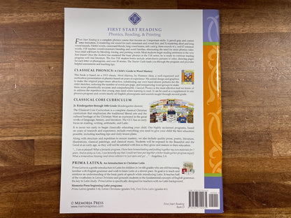 Memoria Press First Start Reading Set: Teacher Guide + Books a-B — photo 7 of 9