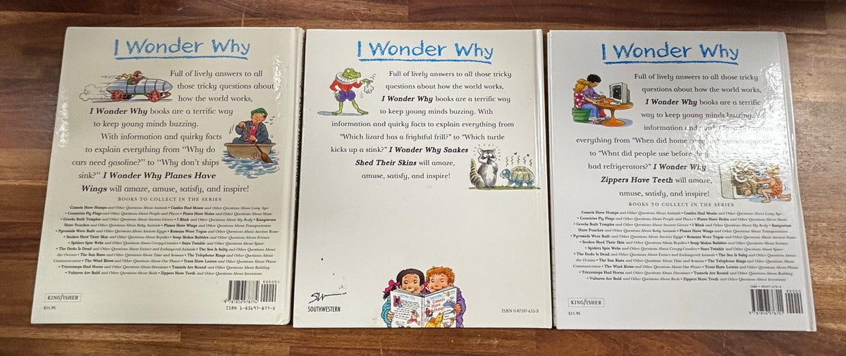 I Wonder Why Series 13-Book Set Kingfisher Nonfiction Lot — photo 7 of 8