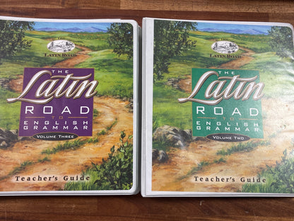 The Latin Road to English Grammar Curriculum Set Vol 1-3