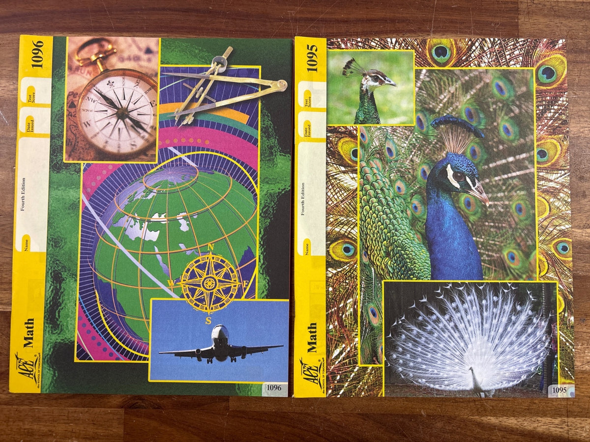 ACE Math Fourth Edition Student Workbook Set 1086-1096 — photo 8 of 11
