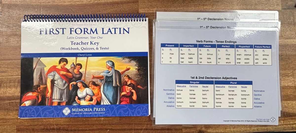 Memoria Press First Form Latin Second Edition Set