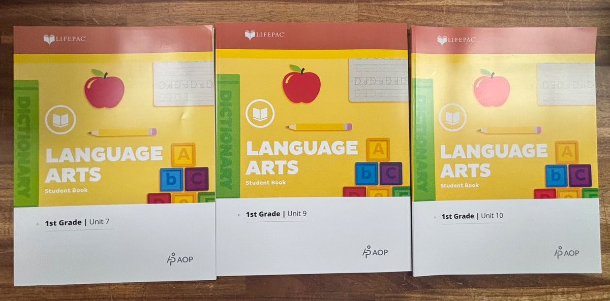 Lifepac Language Arts 1st Grade Student & Teacher Set 2-10 — photo 8 of 8