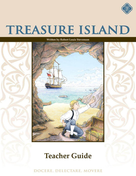 Memoria Press Treasure Island Teacher Guide - Condition GOOD & CLEAN