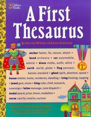 Golden Books A First Thesaurus - Condition GOOD & CLEAN