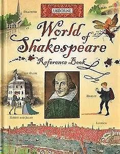 Usborne World of Shakespeare Reference Book - CONDITION Good and Clean