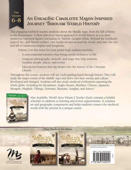 Master Books: The World's Story 2: The Middle Ages Set (NEW)