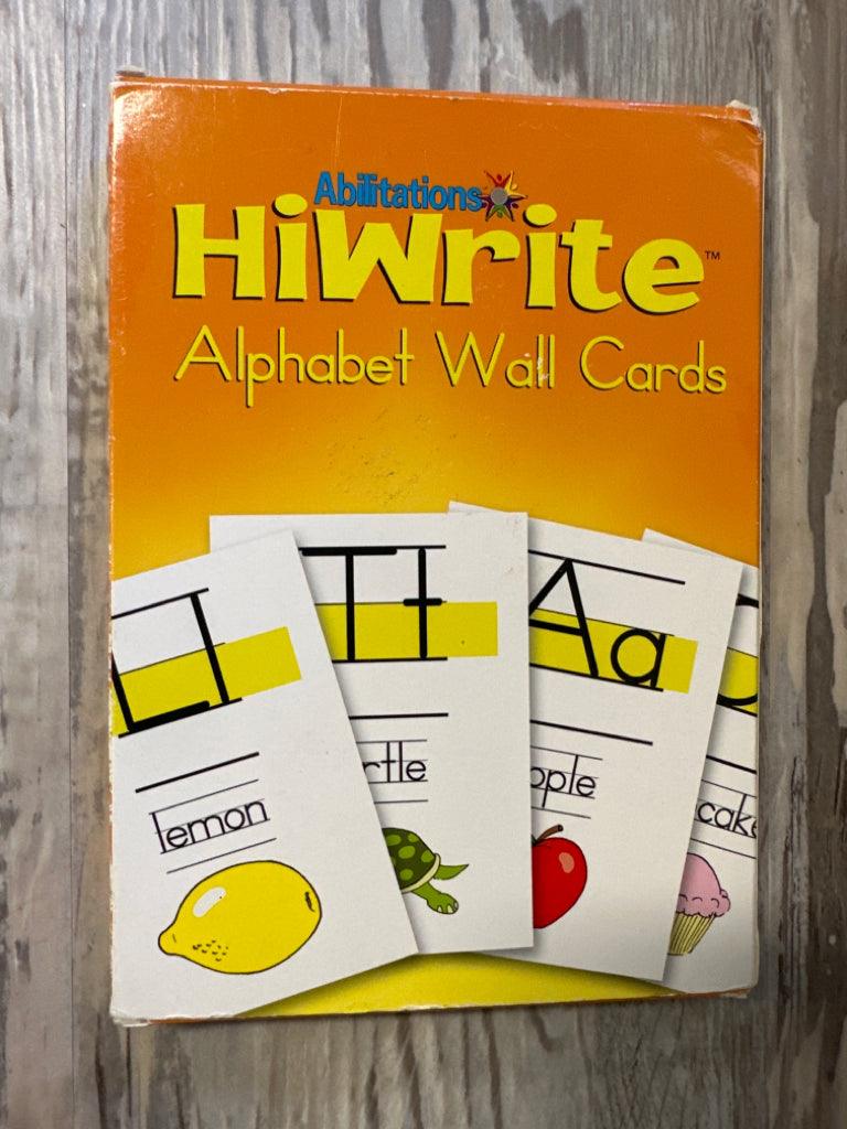 HiWrite Alphabet Wall Cards