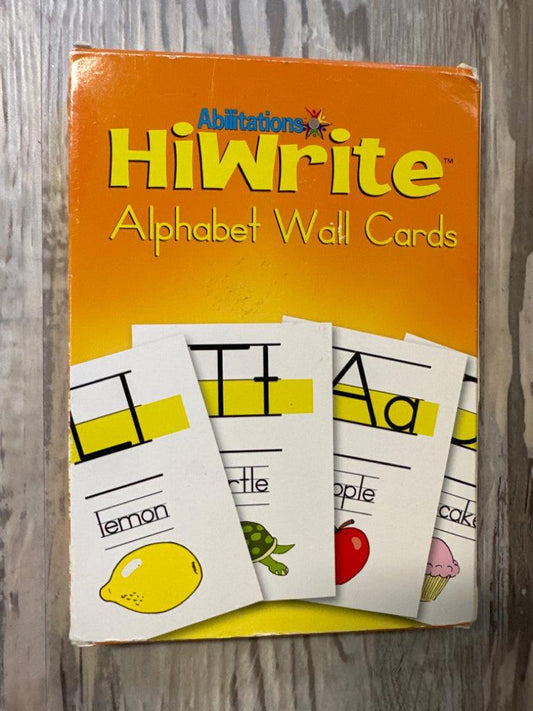 HiWrite Alphabet Wall Cards
