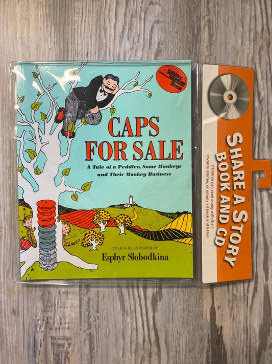 Caps For Sale Read Along Book and CD