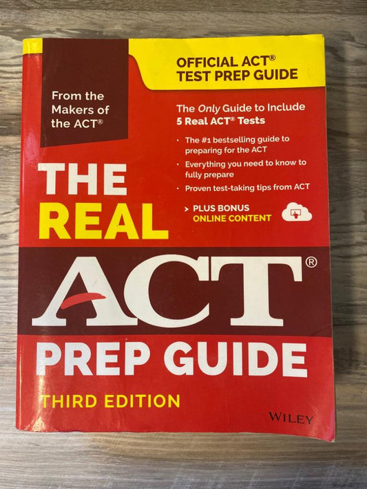 The Real ACT Prep Guide 3rd Ed.