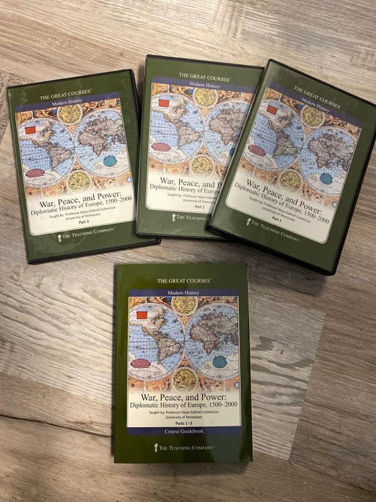 Modern History, War, Peace and Power, The Great Courses Set