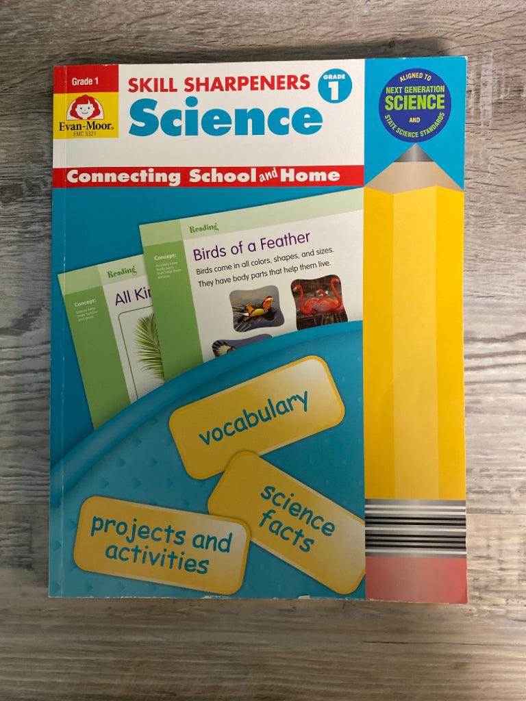 Evan-Moor Skill Sharpeners Science Workbook Grade 1