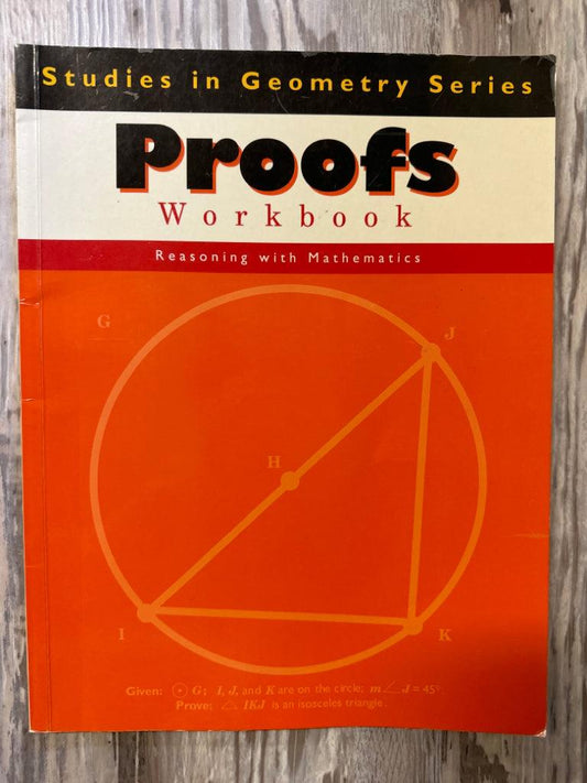 Geometry Proofs Workbook