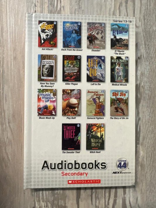 System 44 Secondary Audiobooks 14 Book Set by Scholastic