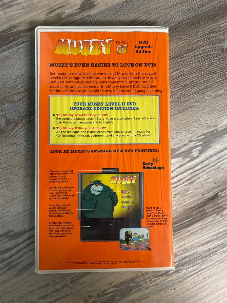 Muzzy Level II BBC Spanish Course DVD Set, Course Books and CD