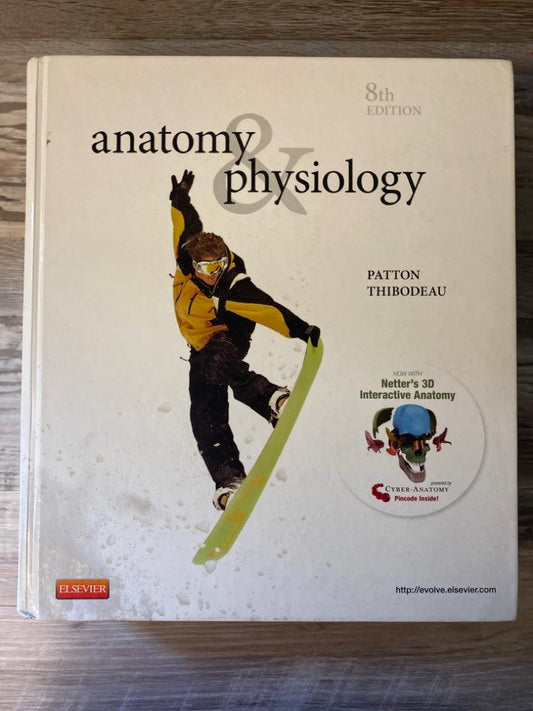 Anatomy & Physiology Patton 8th Ed. With Unused Code