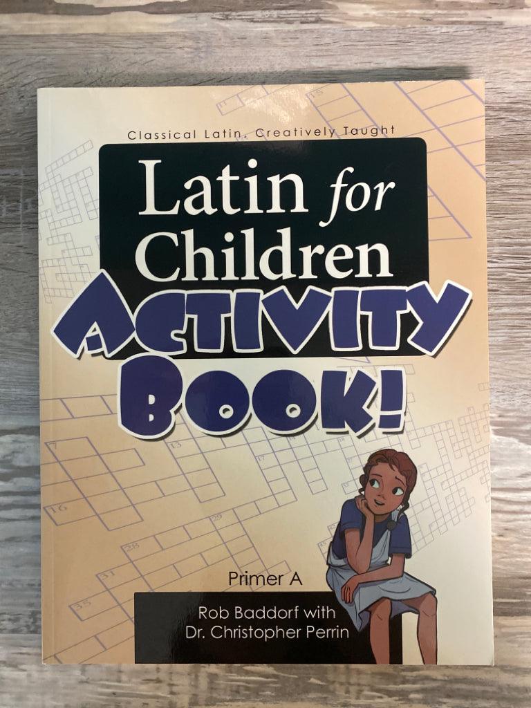 Latin for Children Activity Book Primer A