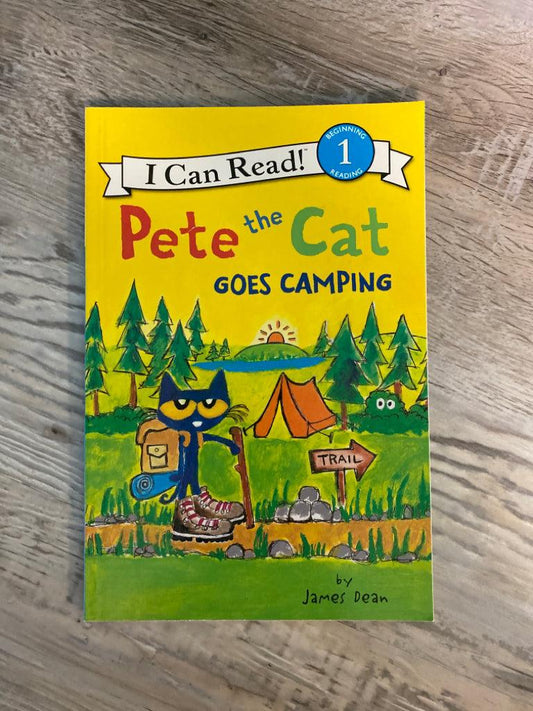 I Can Read! Pete the Cat Goes Camping