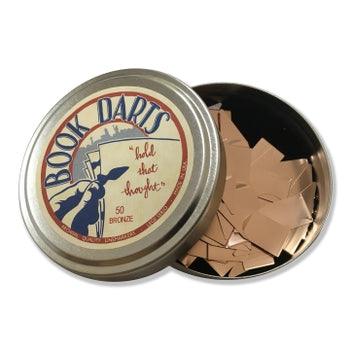 Book Darts 50 Count Tin