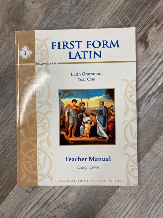 First Form Latin Teacher Manual