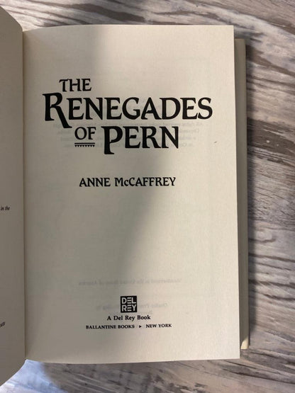 The Renegades of Pern by Anne McCaffrey