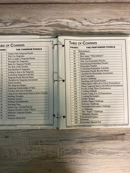 The Puzzling World of Tangrams and Pentominoes Grades 3-9