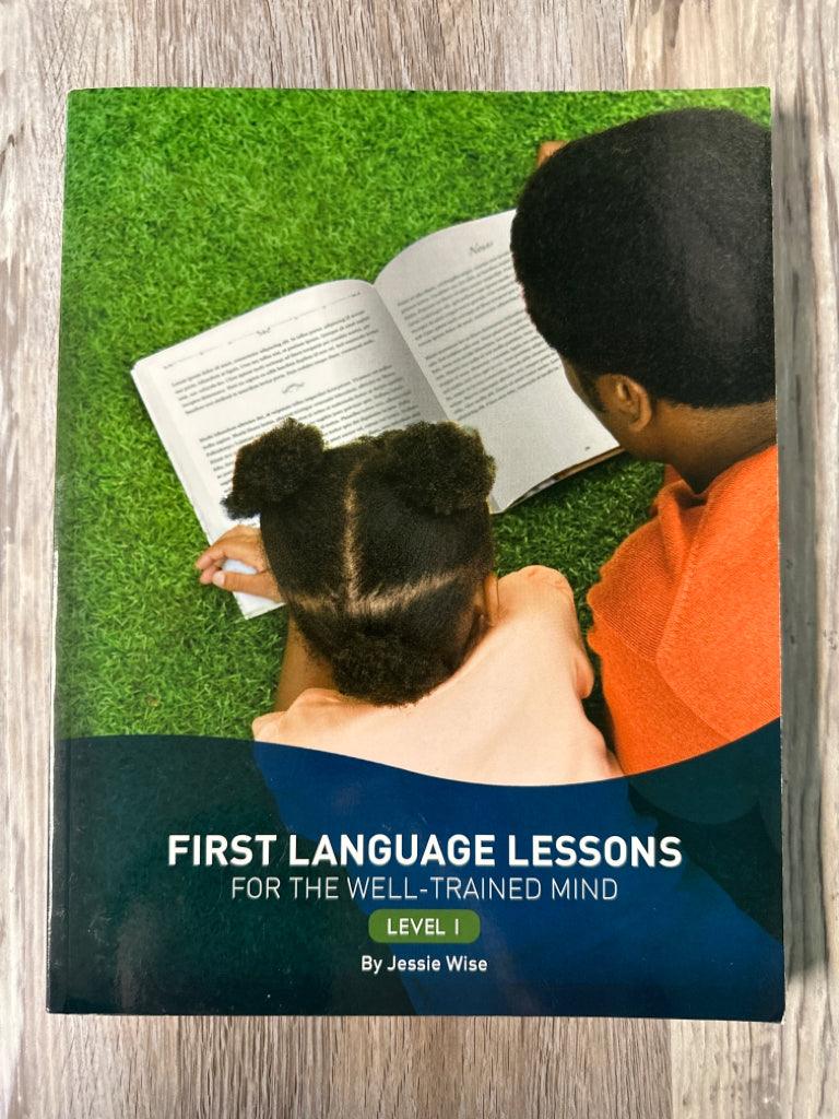 First Language Lessons Level 1 – First Homeschool