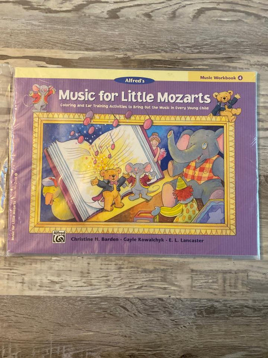 Music For Little Mozarts, Workbook 4