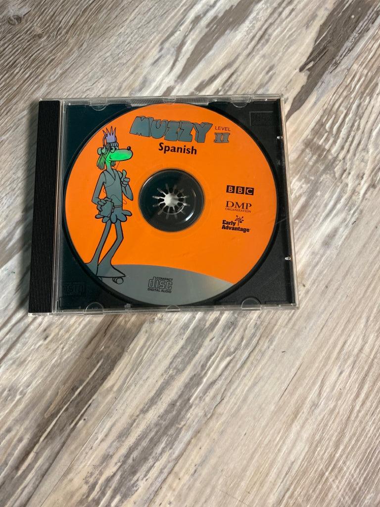 Muzzy Level II BBC Spanish Course DVD Set, Course Books and CD