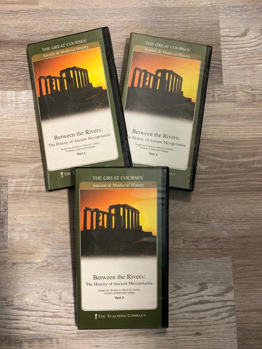 Ancient & Medieval History, Between the Rivers DVD Great Courses Set