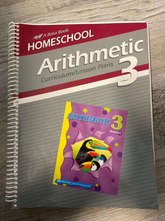 Abeka Arithmetic 3 Lesson Plans