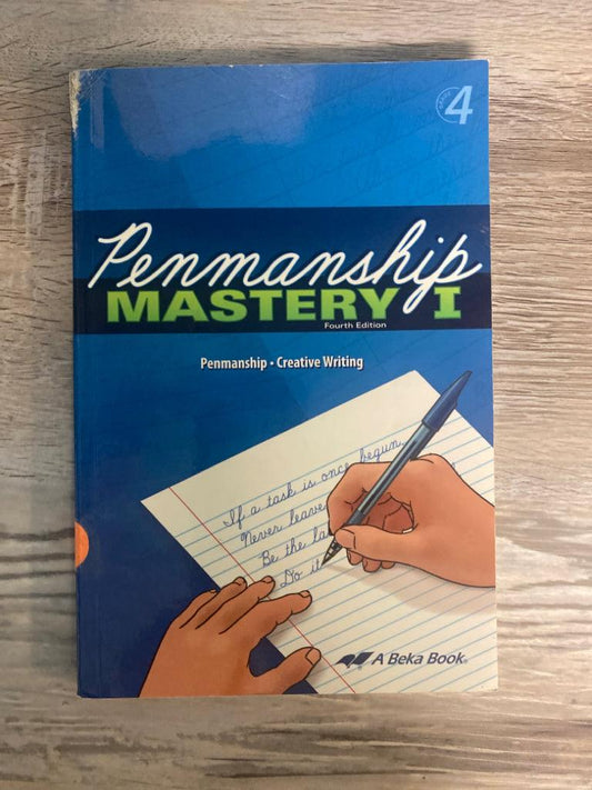 Abeka Penmanship Mastery I, 4th Ed. Grade 4