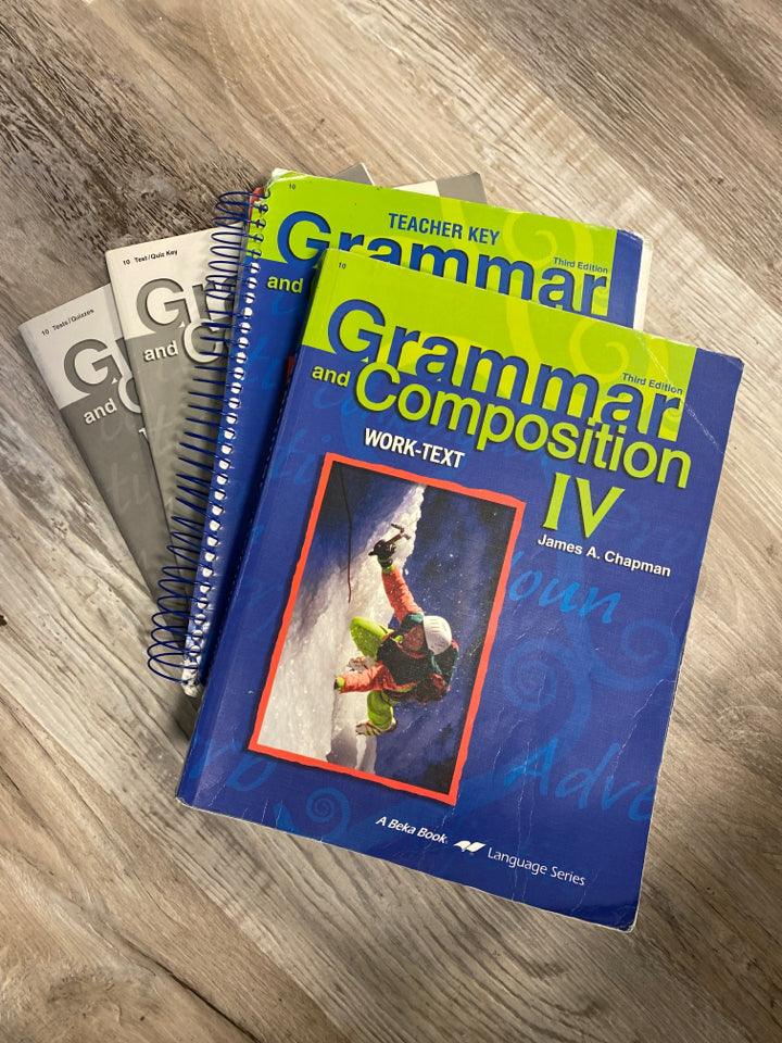 Abeka English 10 set - NEAR COMPLETE