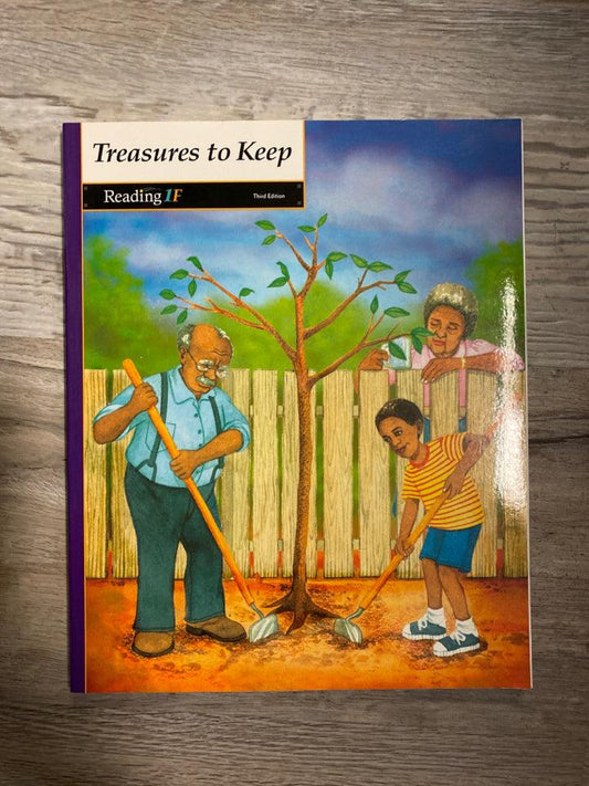 BJU Press Treasures to Keep Reading 1F, Third Edition