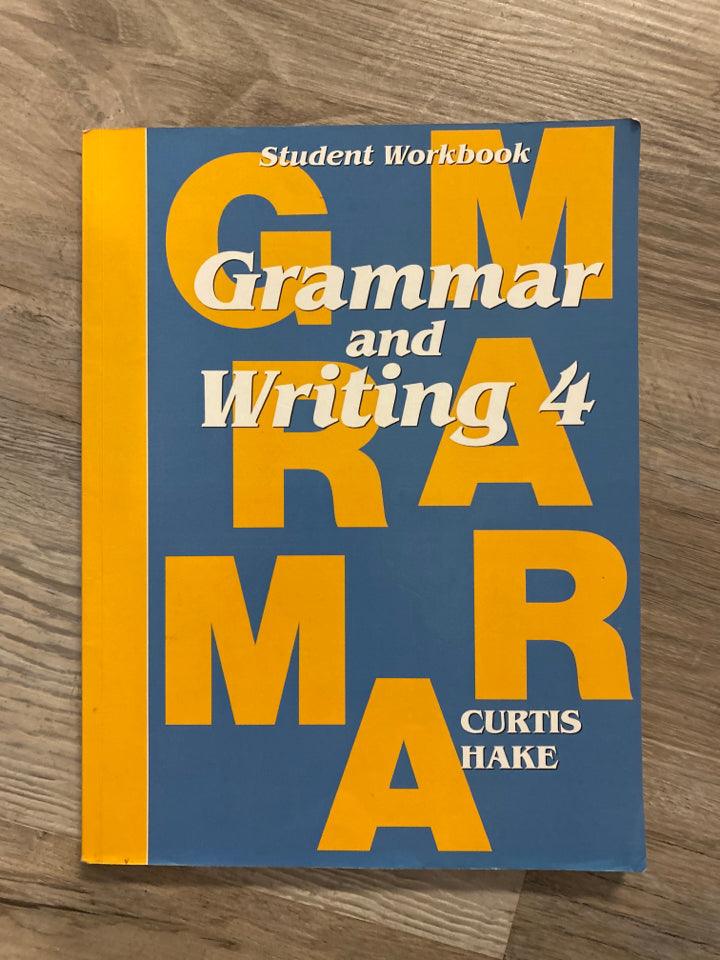 Grammar and Writing 4 Partial Set