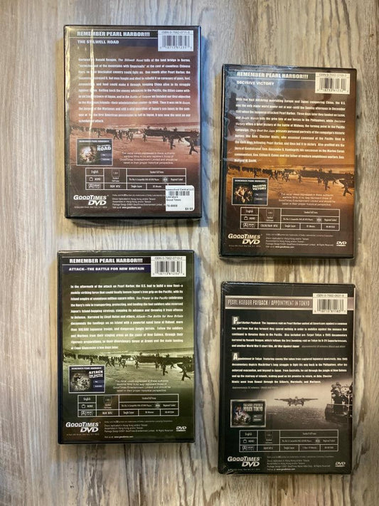 Pearl Harbor War Documentary 4 DVD Set