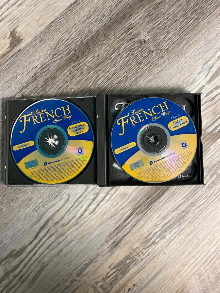 Learn French Your Way, 3 Disk Set