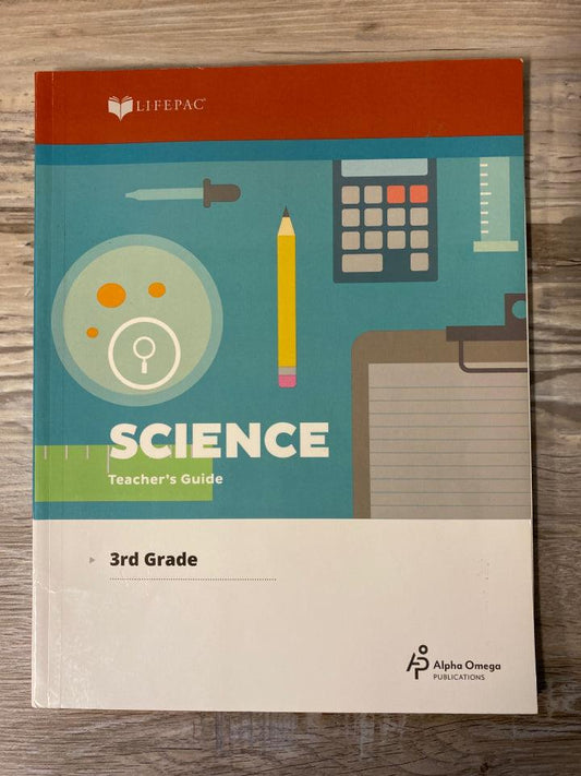 Lifepac Science 3rd Grade Teacher's Guide